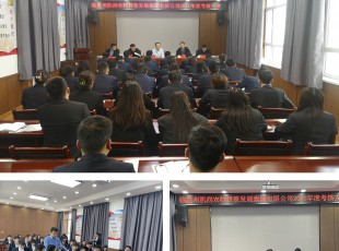 腾博会官网召开2021年度领导班子和领导 干部考核大会